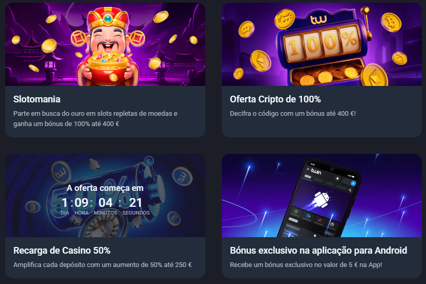 twin casino bonus